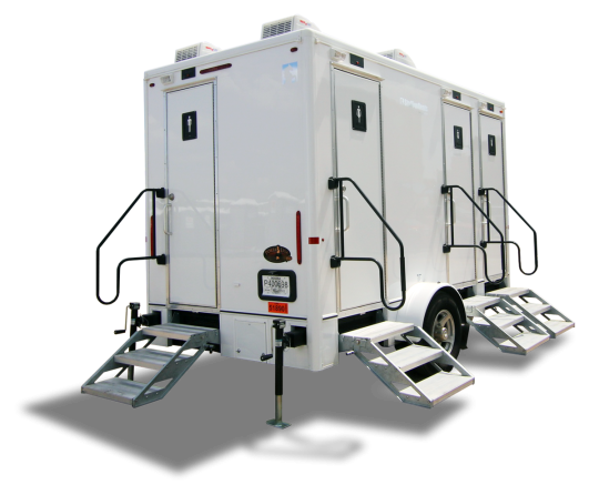 4 Stall Restroom Trailer
