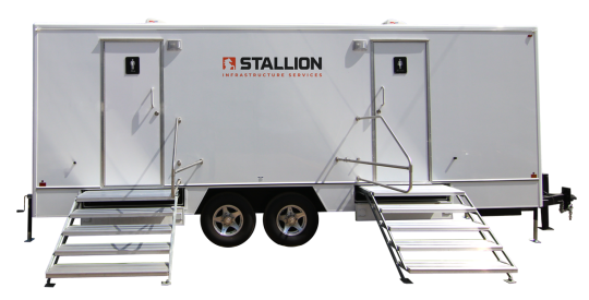 10-stall restroom trailer