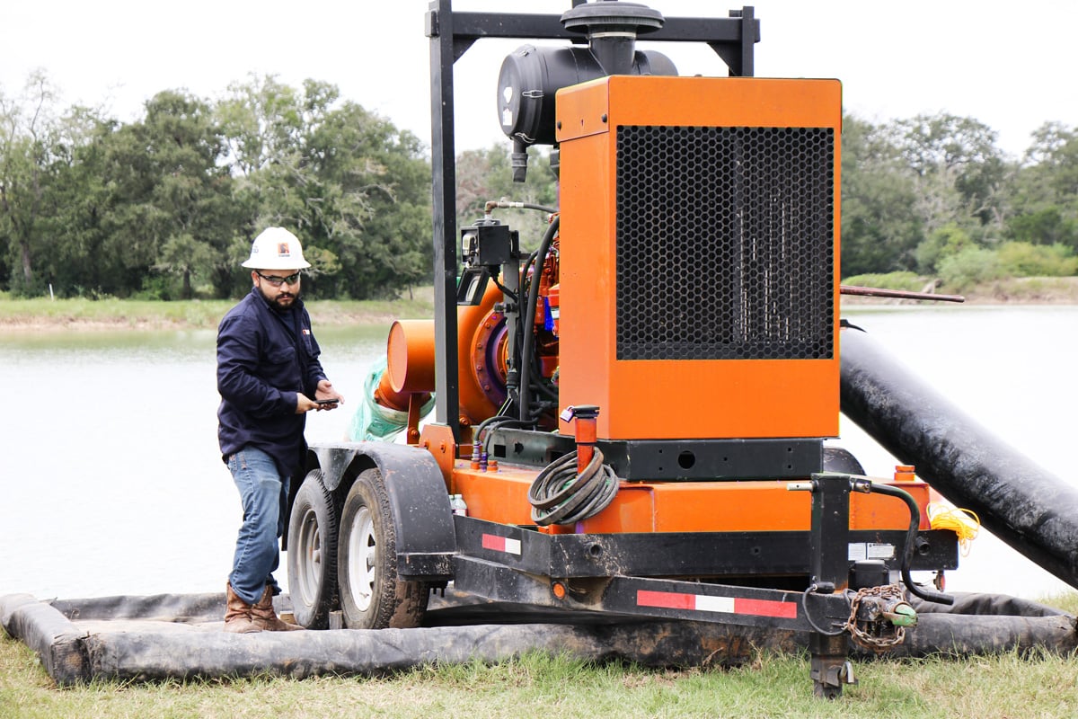 Water transfer pumps