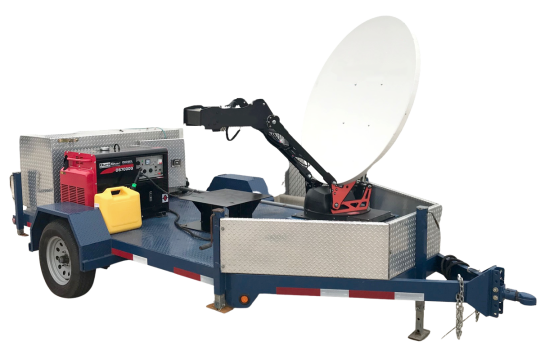 VSAT trailer