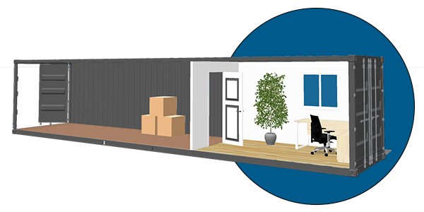 Storage Office Combo